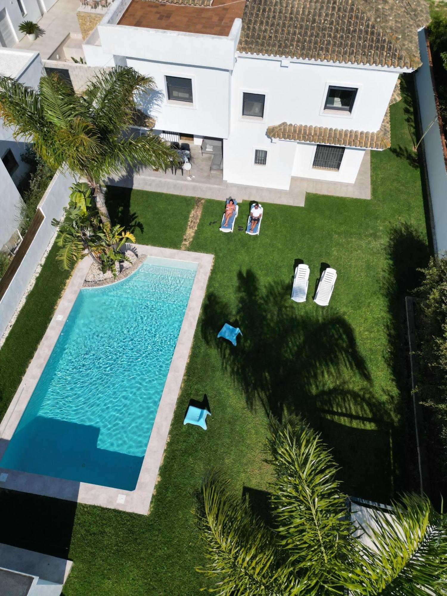 Villa La Barrosa Chiclana de la Frontera Exterior foto